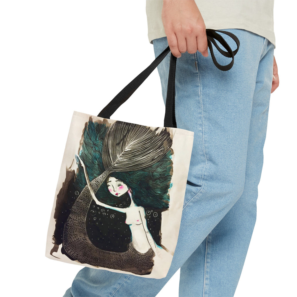 Little Teal Mermaid · Tote Bag