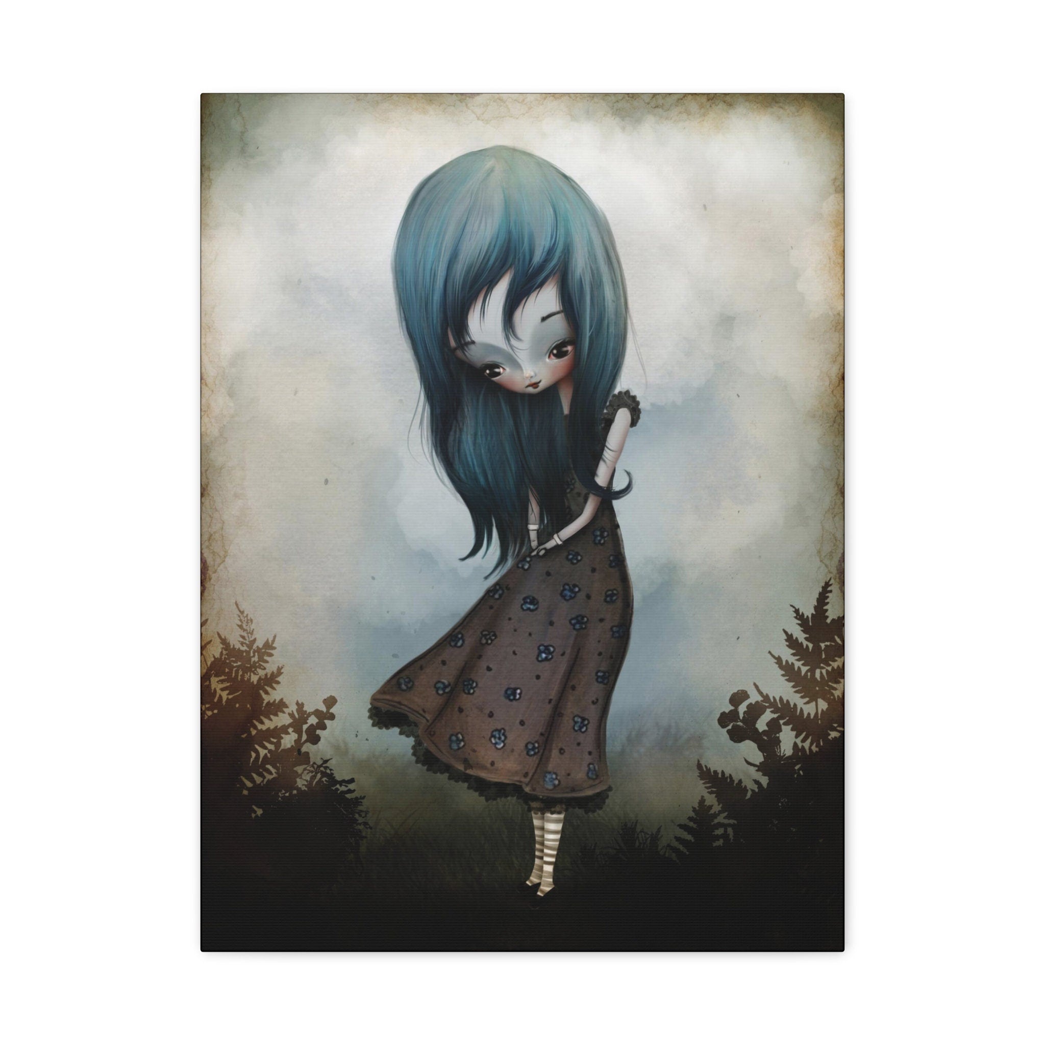 Baby Blue · Canvas Print
