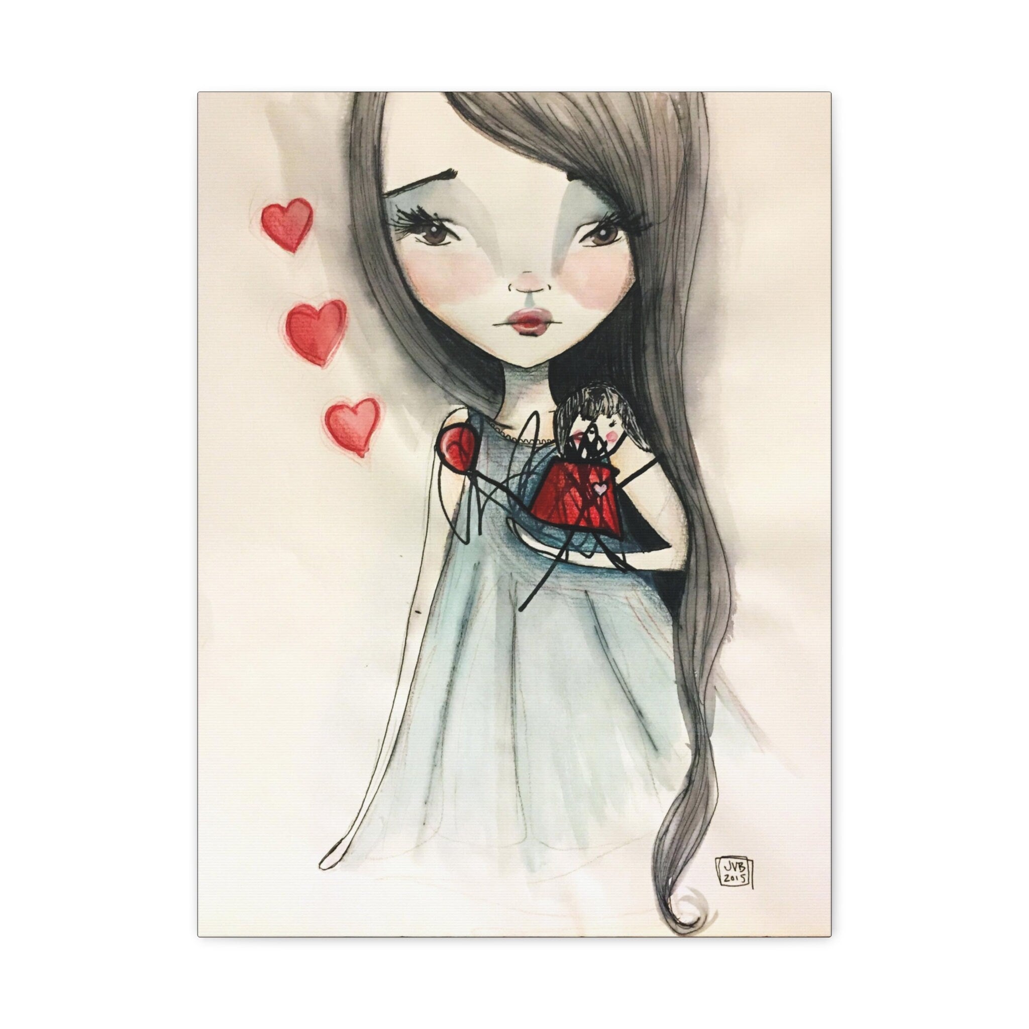 In My Heart · Canvas Print