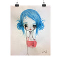 Blue Girl · Poster Print