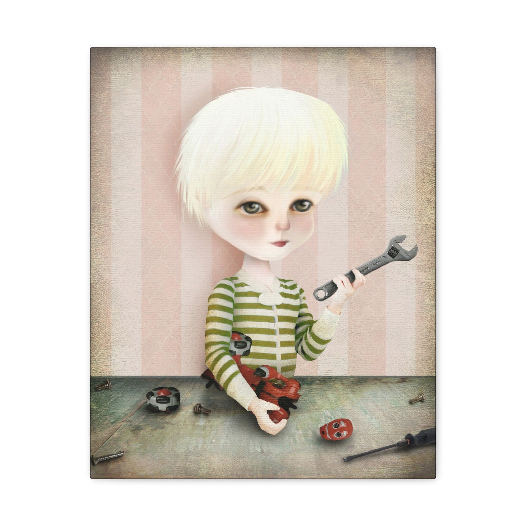 The Reverse Engineer · Canvas Print