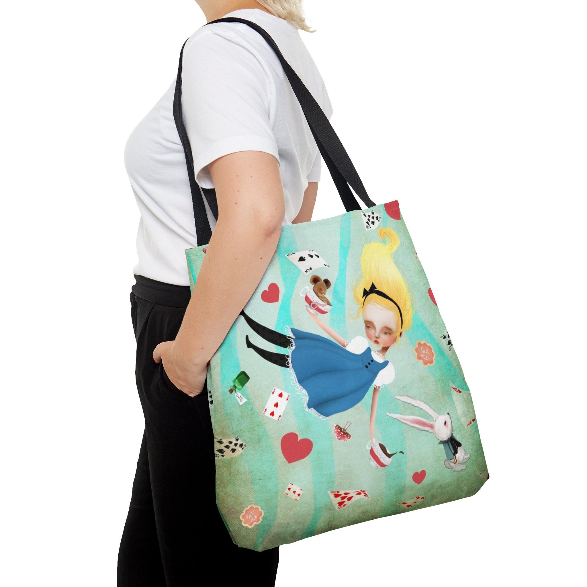 Alice Falling · Tote Bag