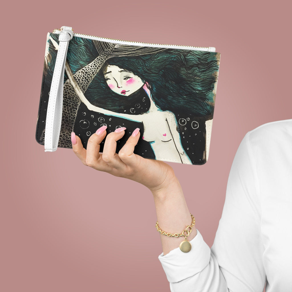Little Teal Mermaid · Clutch Bag