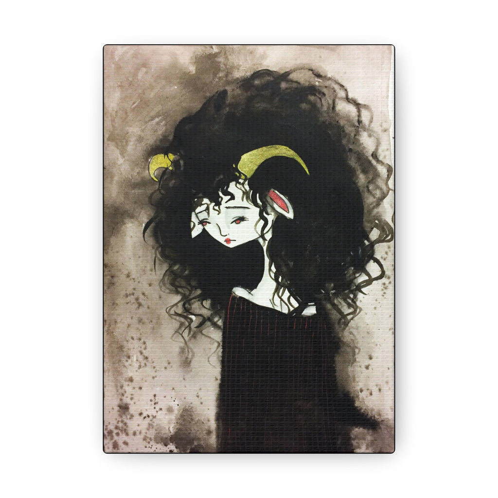 Aries Girl · Canvas Print