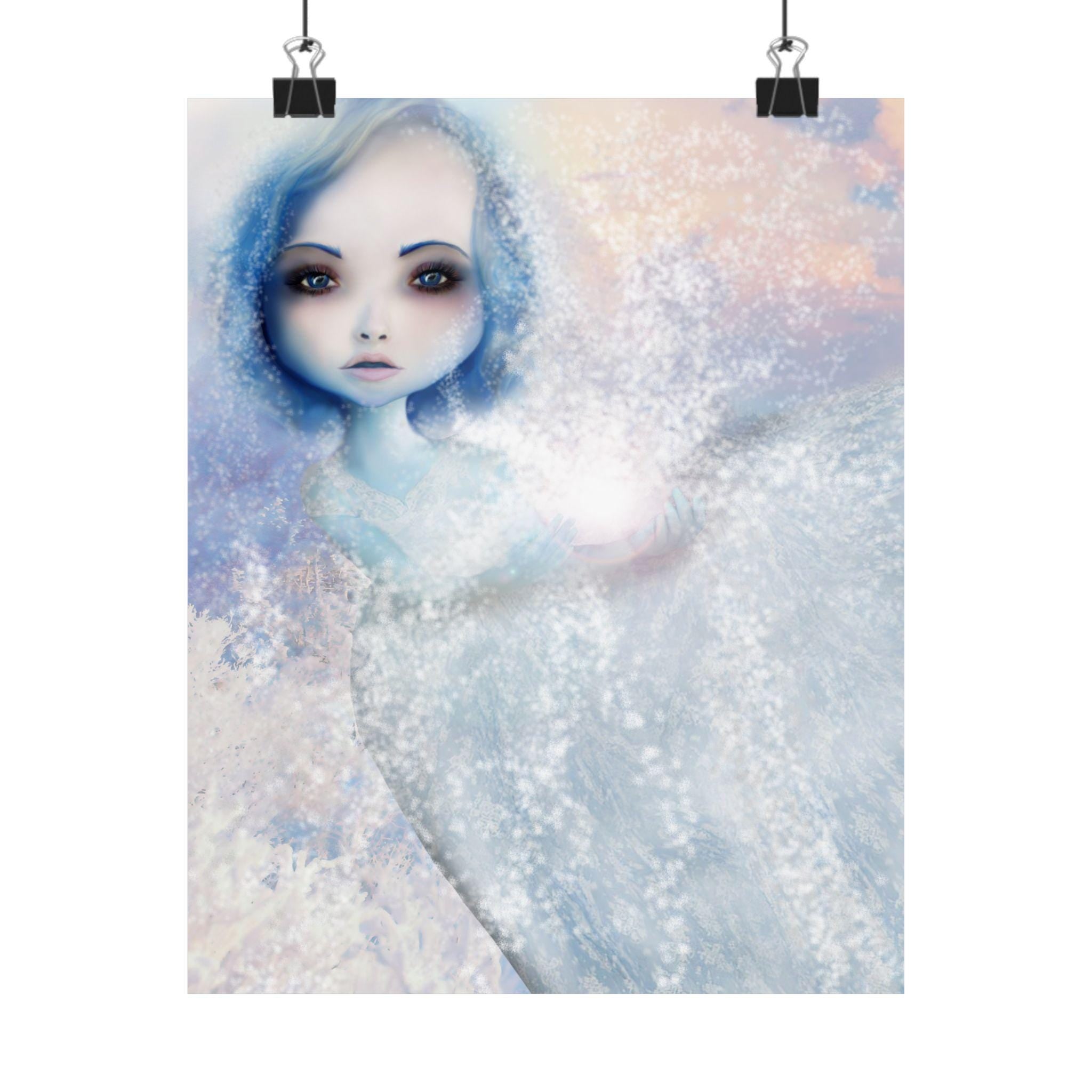 The Snow Spirit · Poster Print