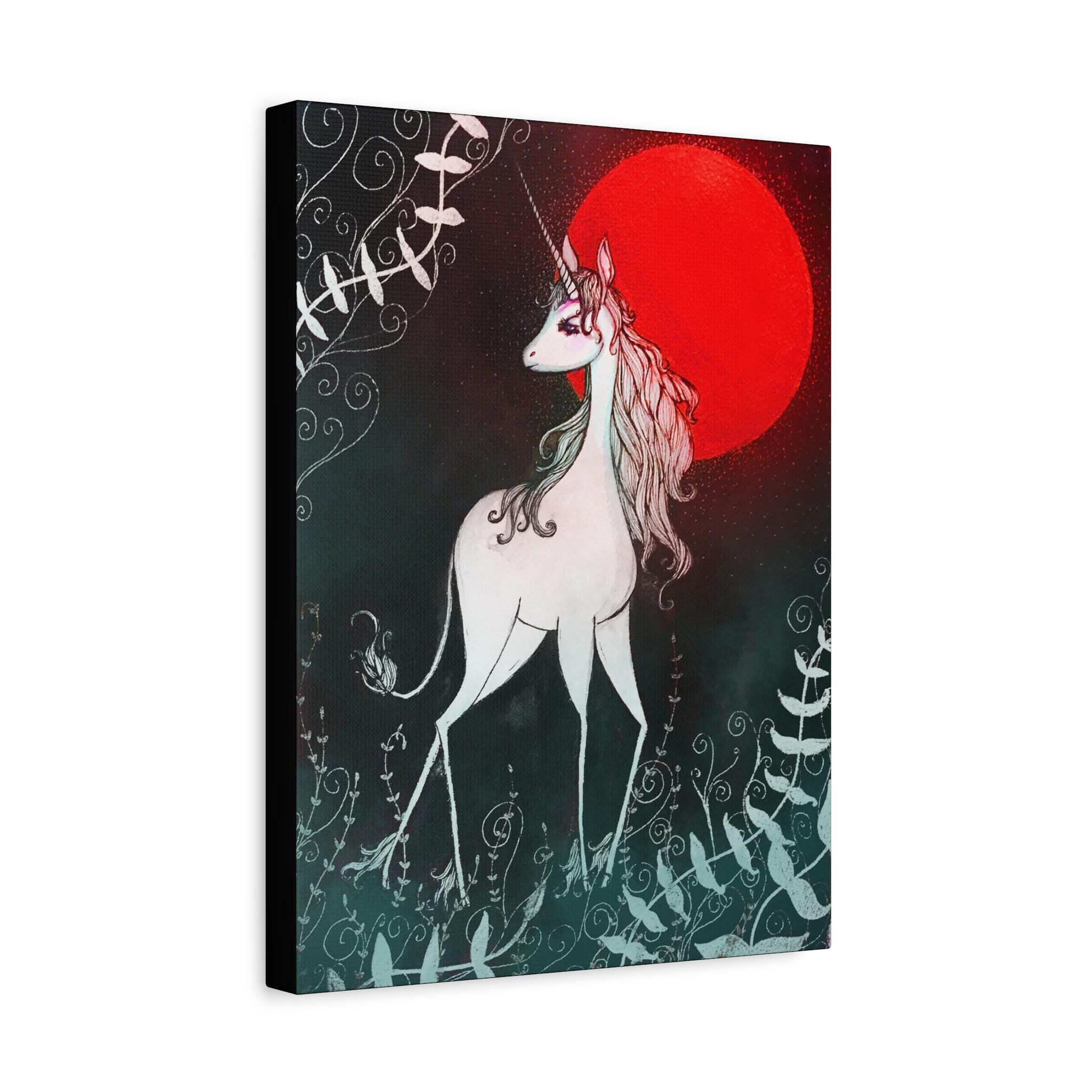 The Last Unicorn · Canvas Print