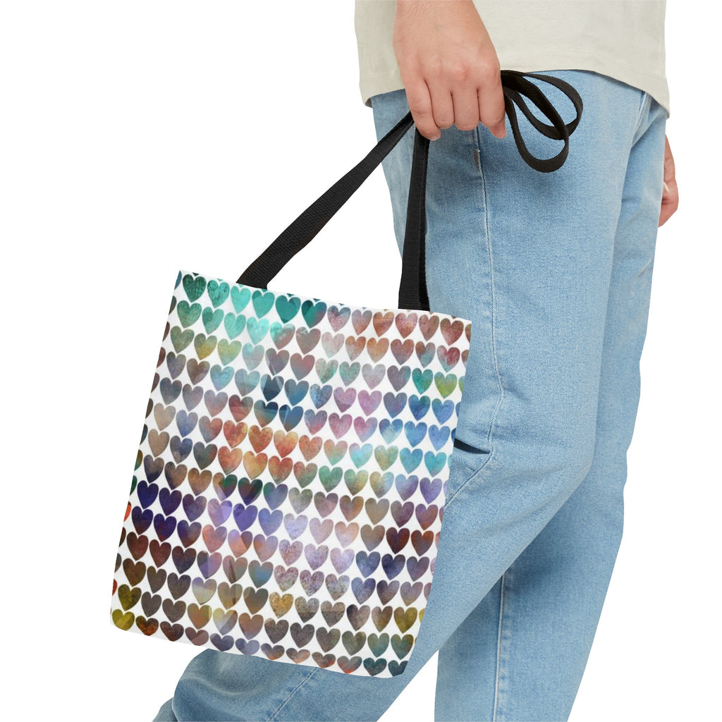 Rainbow Hearts Pantone · Tote Bag