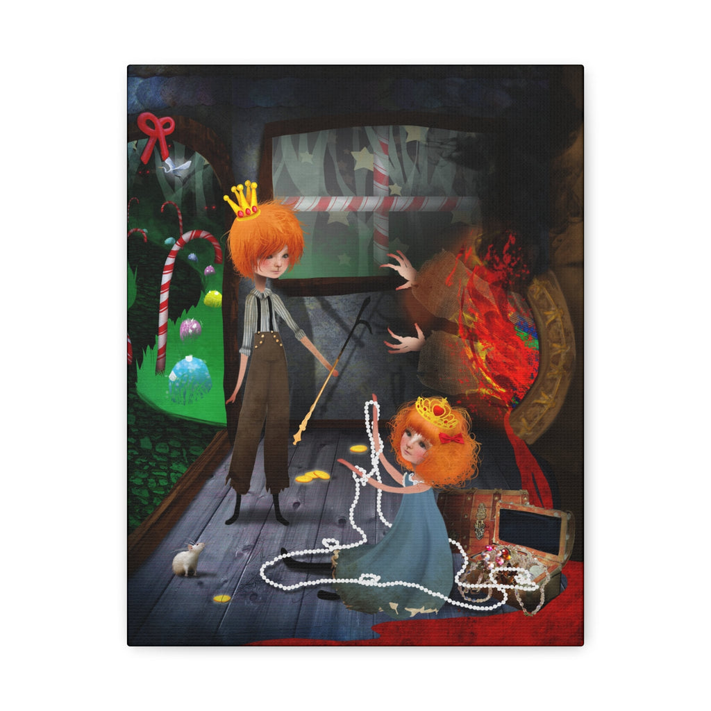 Hansel and Gretel · Canvas Print