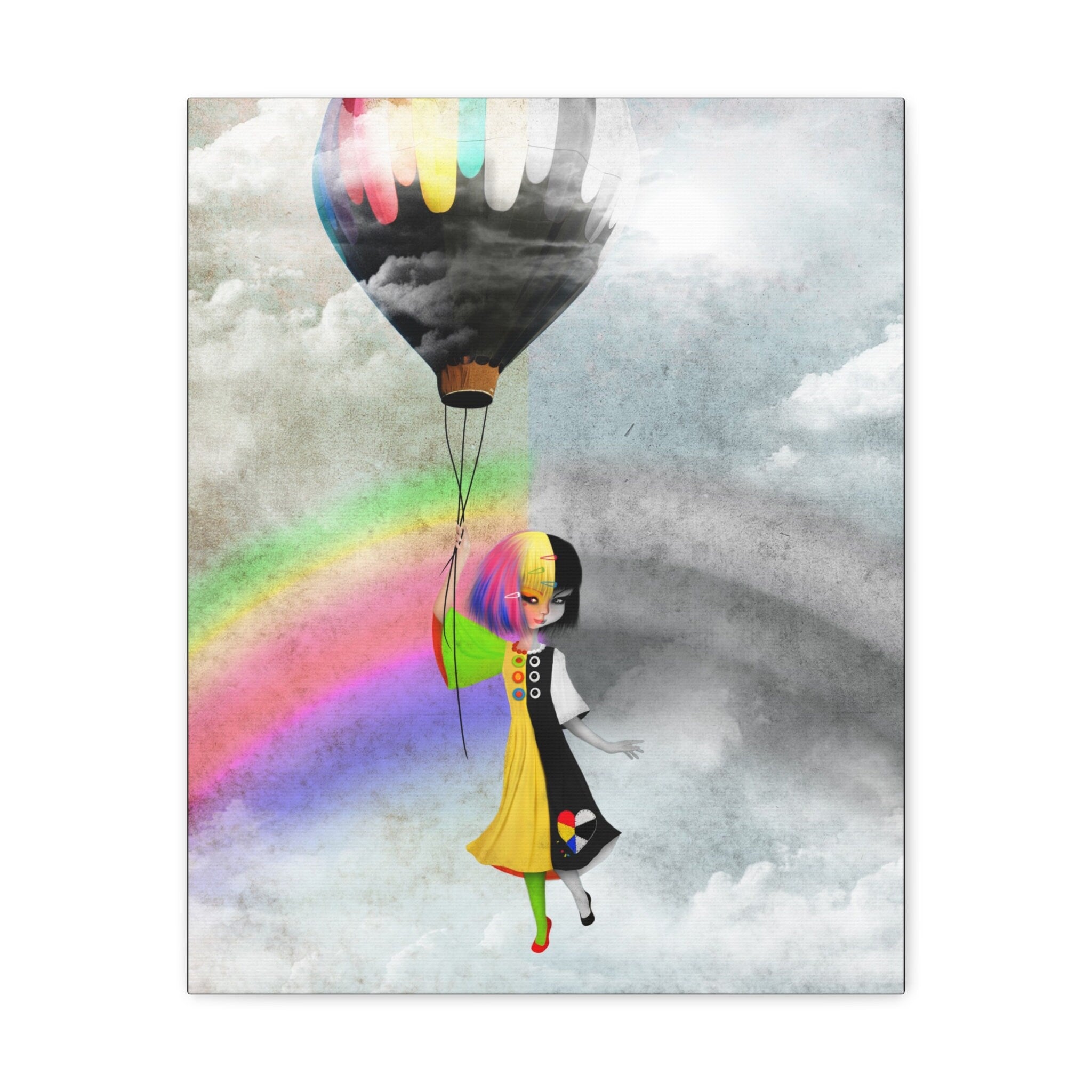 Causing A Stir · Canvas Print
