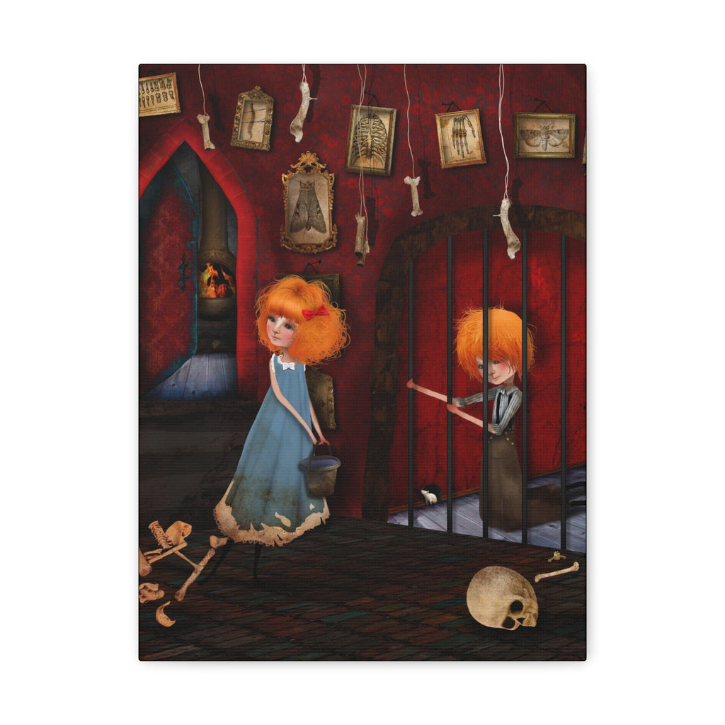 Hansel and Gretel · Canvas Print