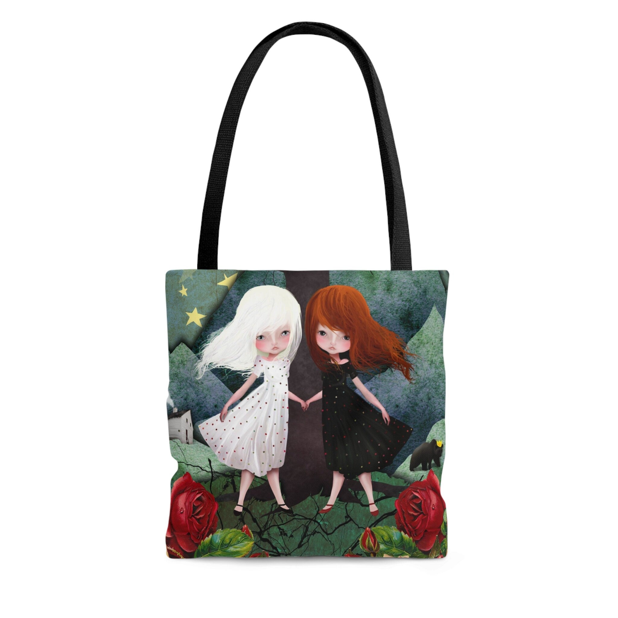 Snow White and Rose Red · Tote Bag