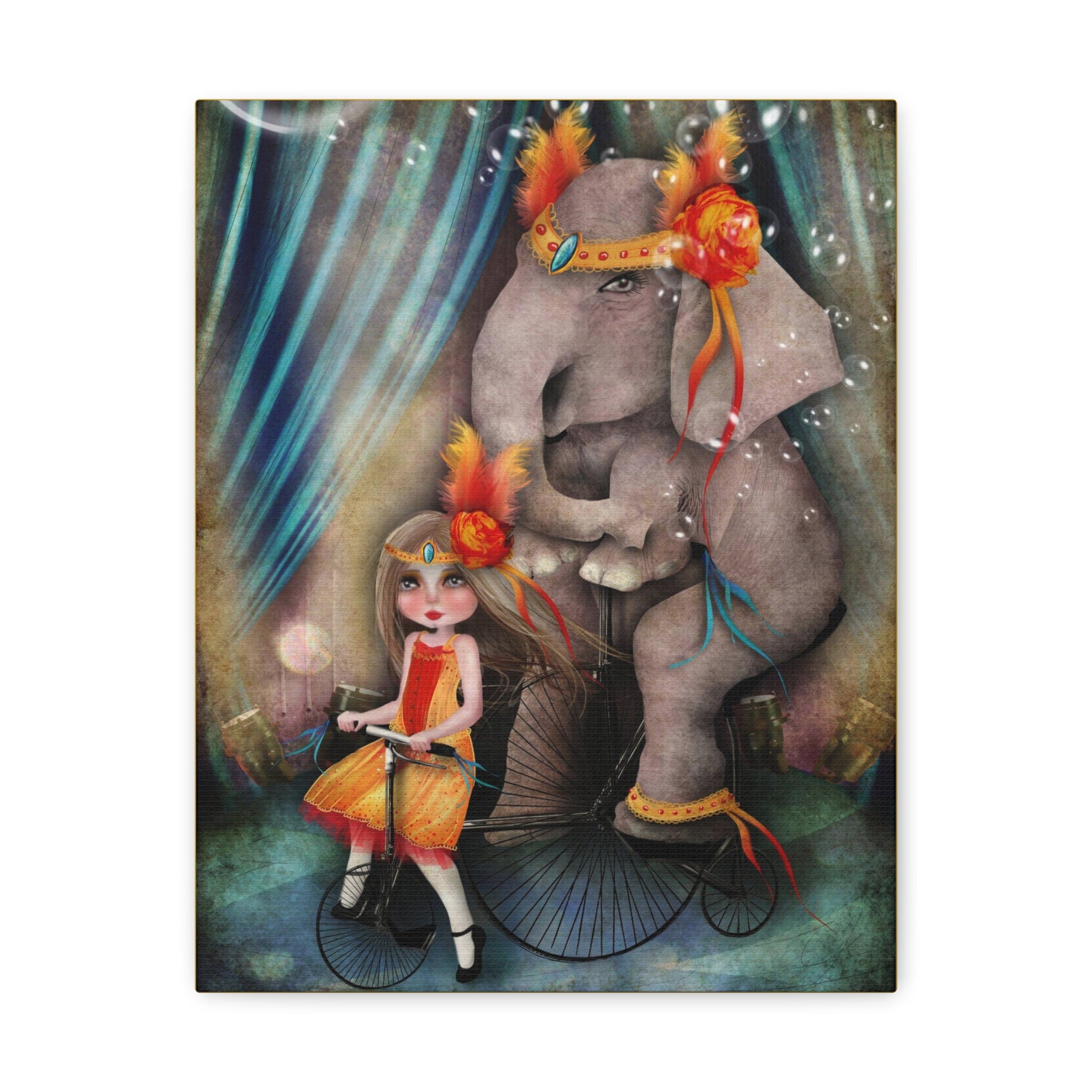 A bicycle Made For Two · Canvas Print