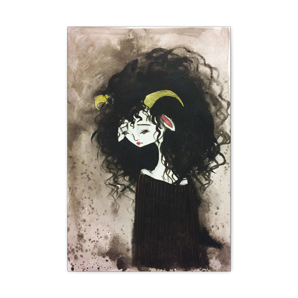 Aries Girl · Canvas Print