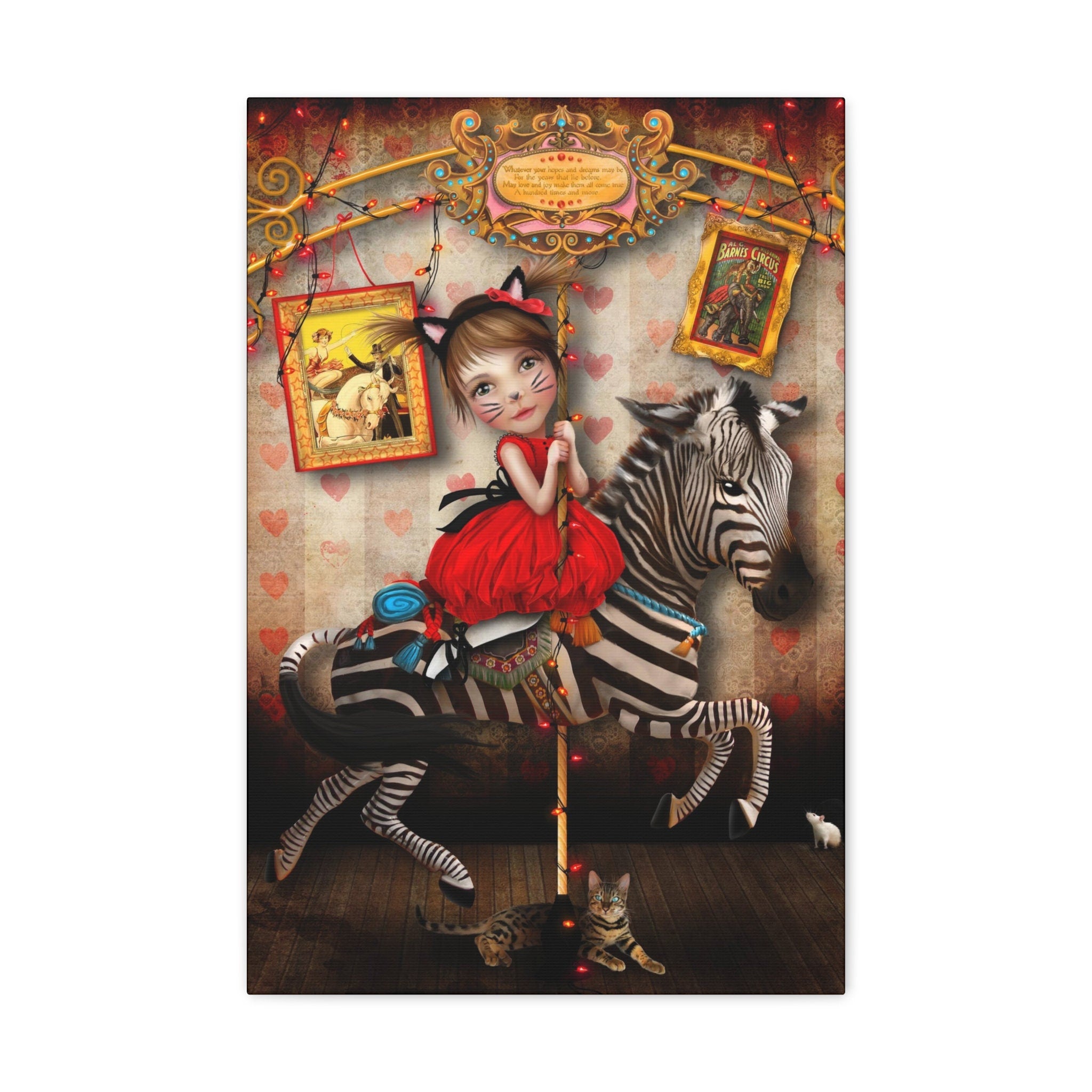Carousel Dreams · Canvas Print