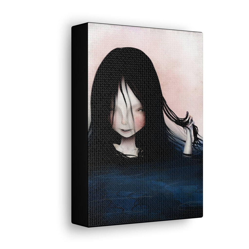 Swim · Canvas Print