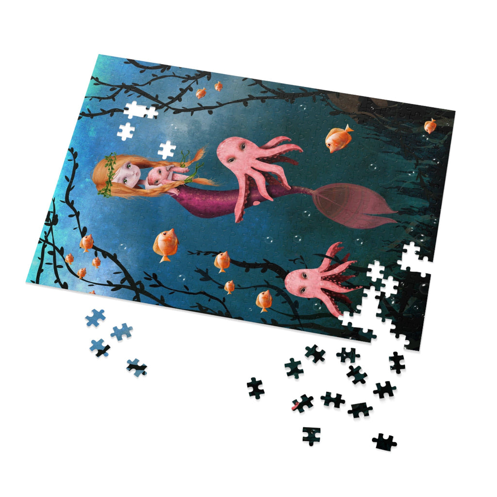 Ginger mermaid · Jigsaw Puzzle