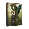 Evan and Green Dragon · Canvas Print