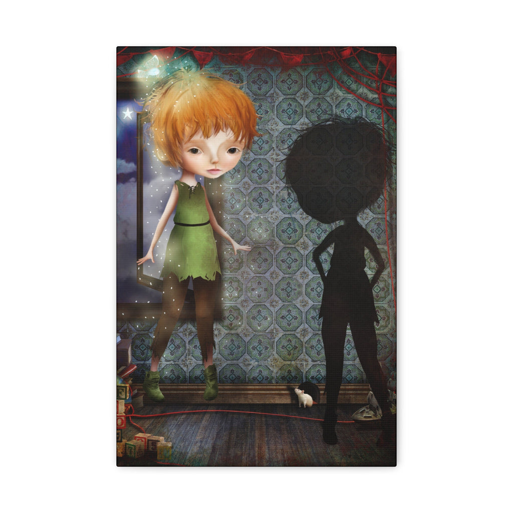 Peter and his Shadow · Canvas Print