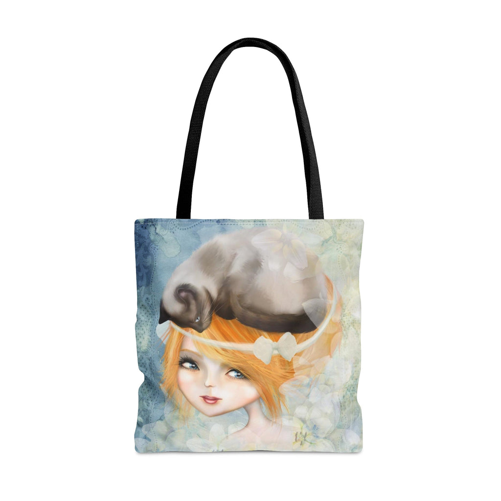 Mr. Minkerton and I in Blue · Tote Bag