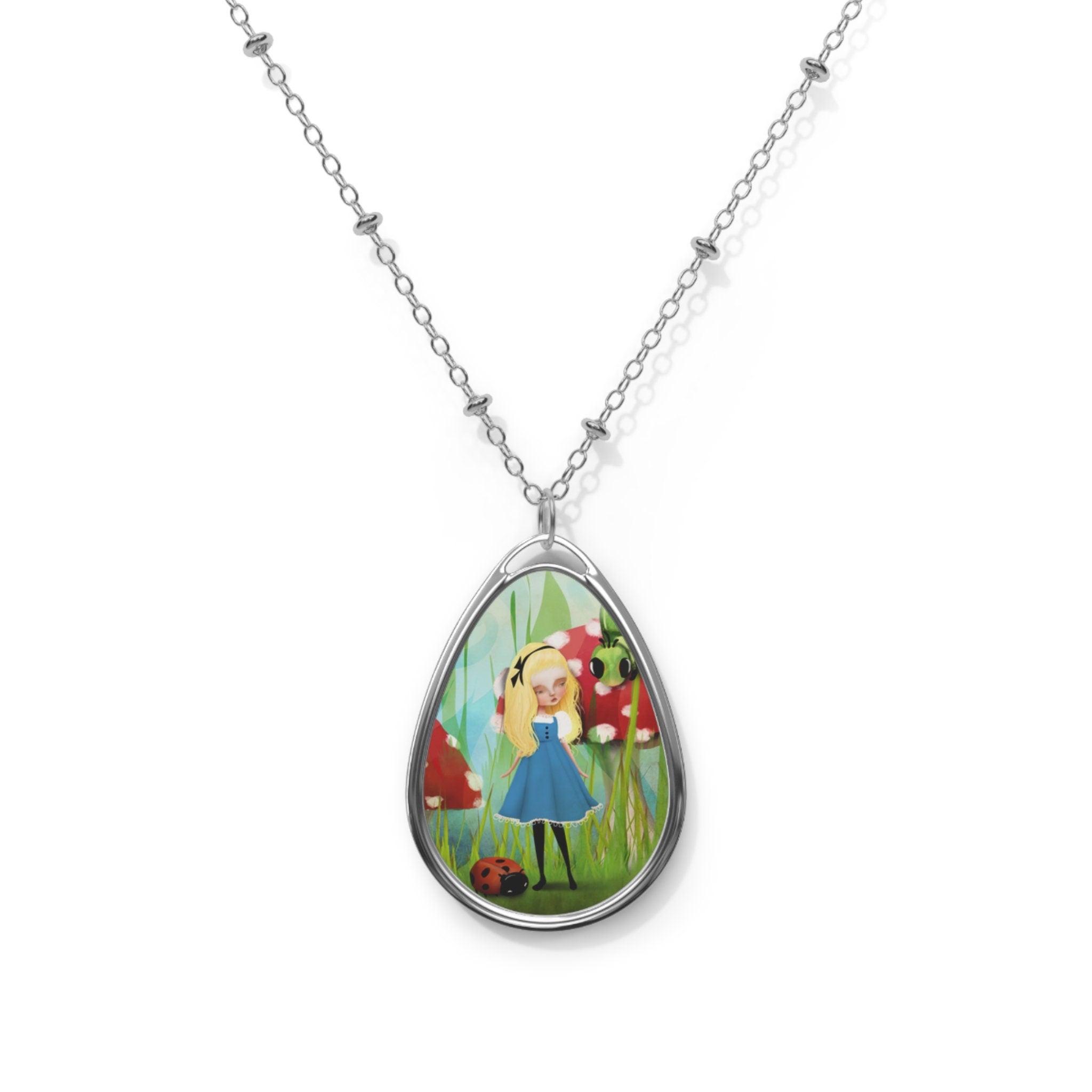 Alice and the Caterpillar · Necklace