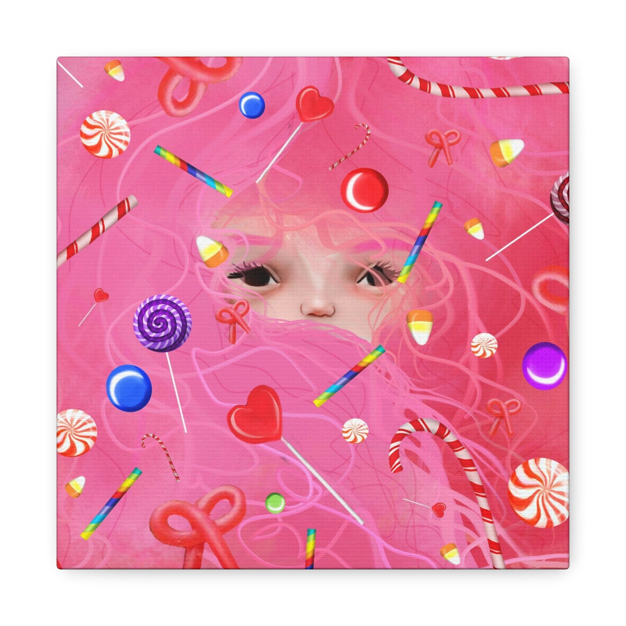 Hair · Canvas Print