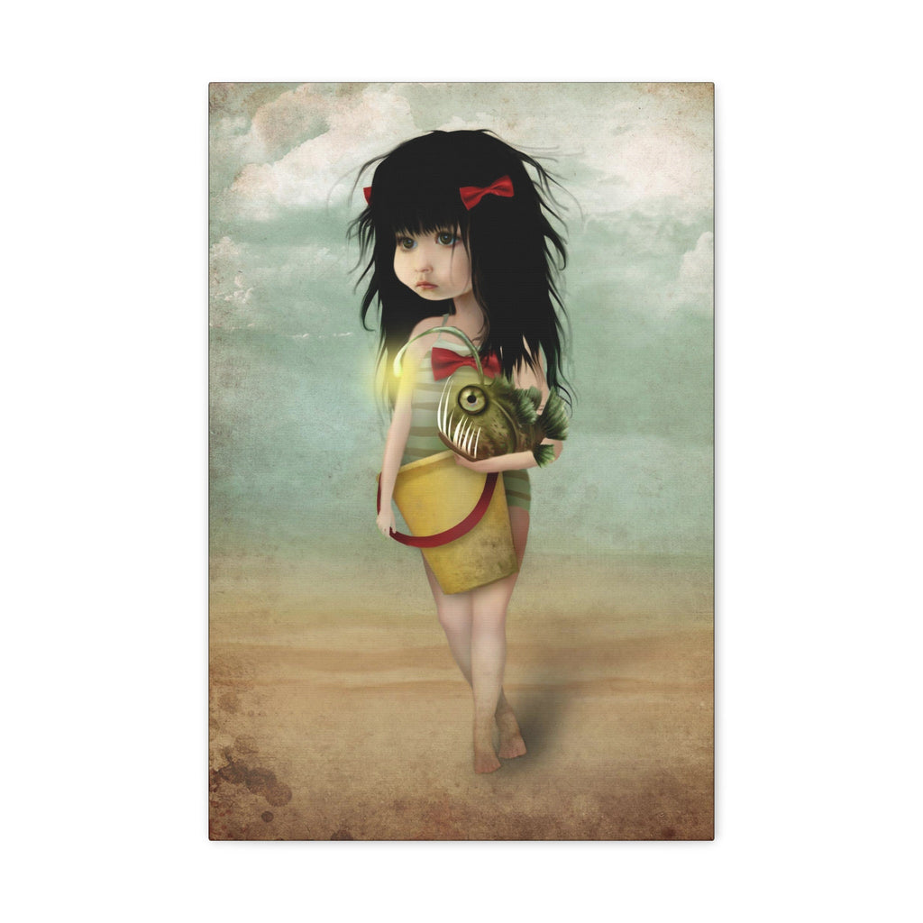 My Fishy Friend · Canvas Print