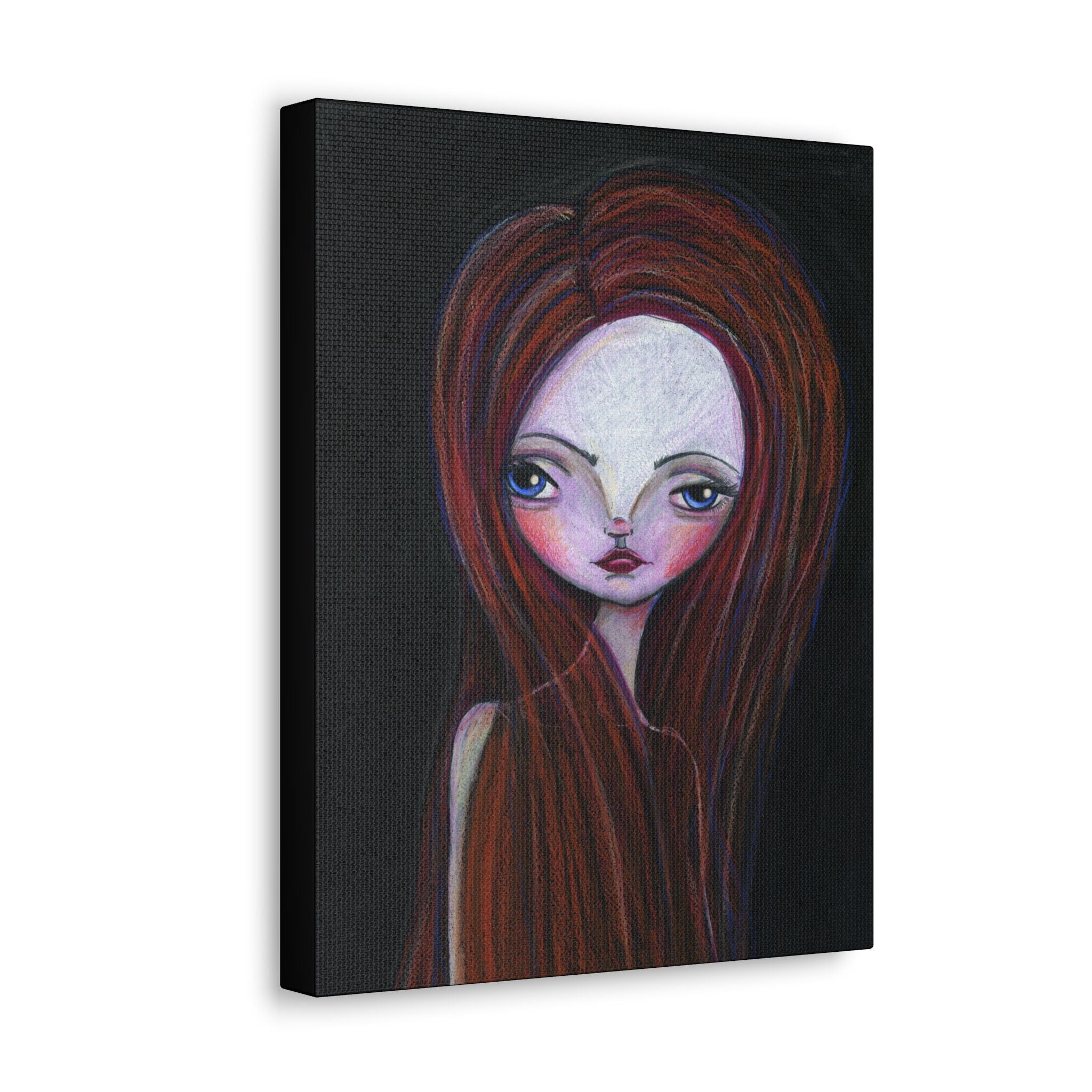 Red · Canvas Print