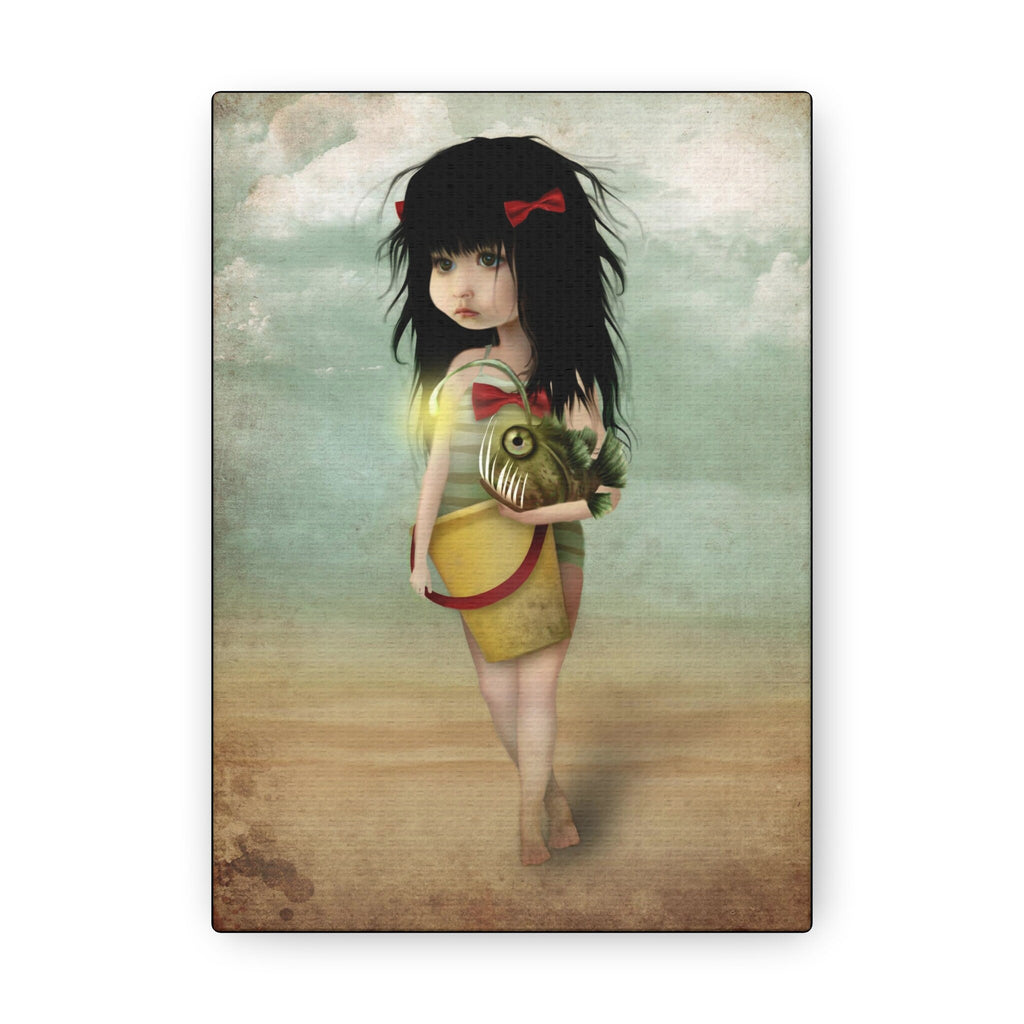 My Fishy Friend · Canvas Print