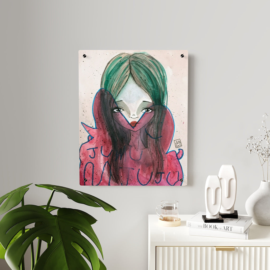 Pink Juneau Dreams Wall Art Panel · Acrylic Print