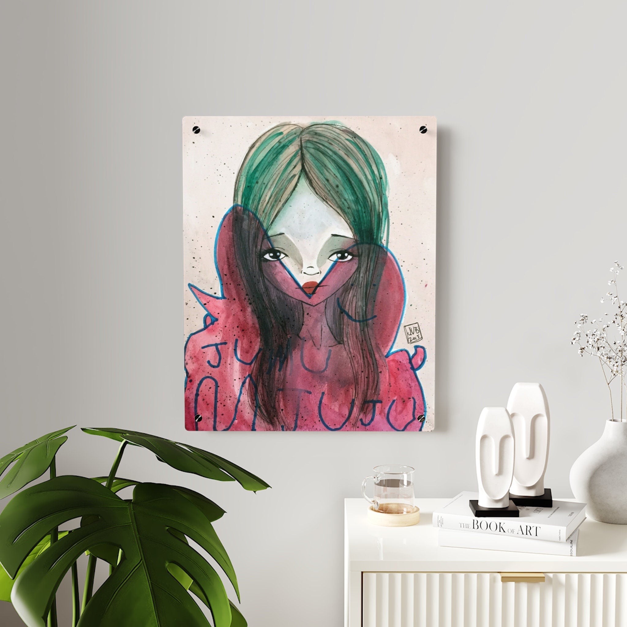 Pink Juneau Dreams Wall Art Panel · Acrylic Print