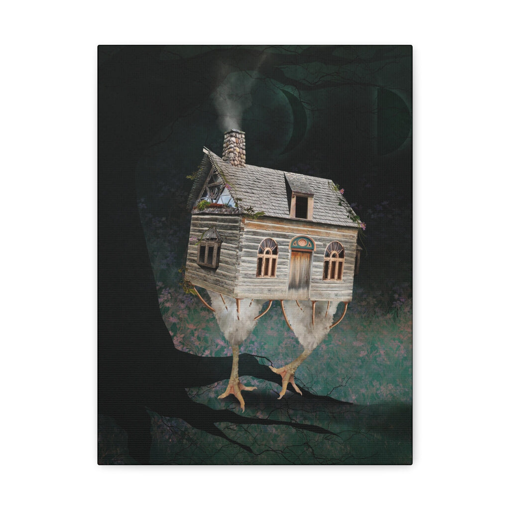 Baba Yaga House · Canvas Print