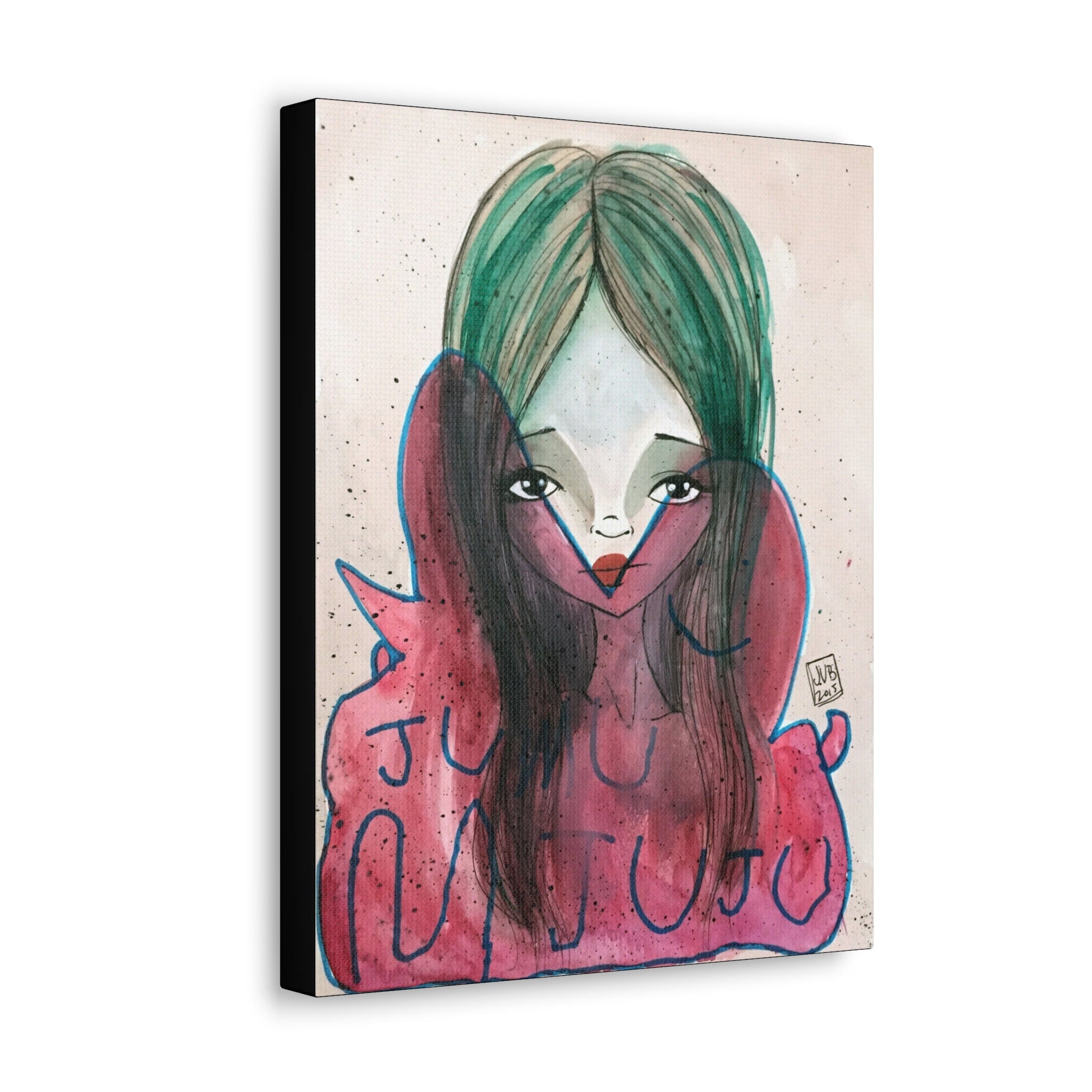 Green Juneau Dreams · Canvas Print