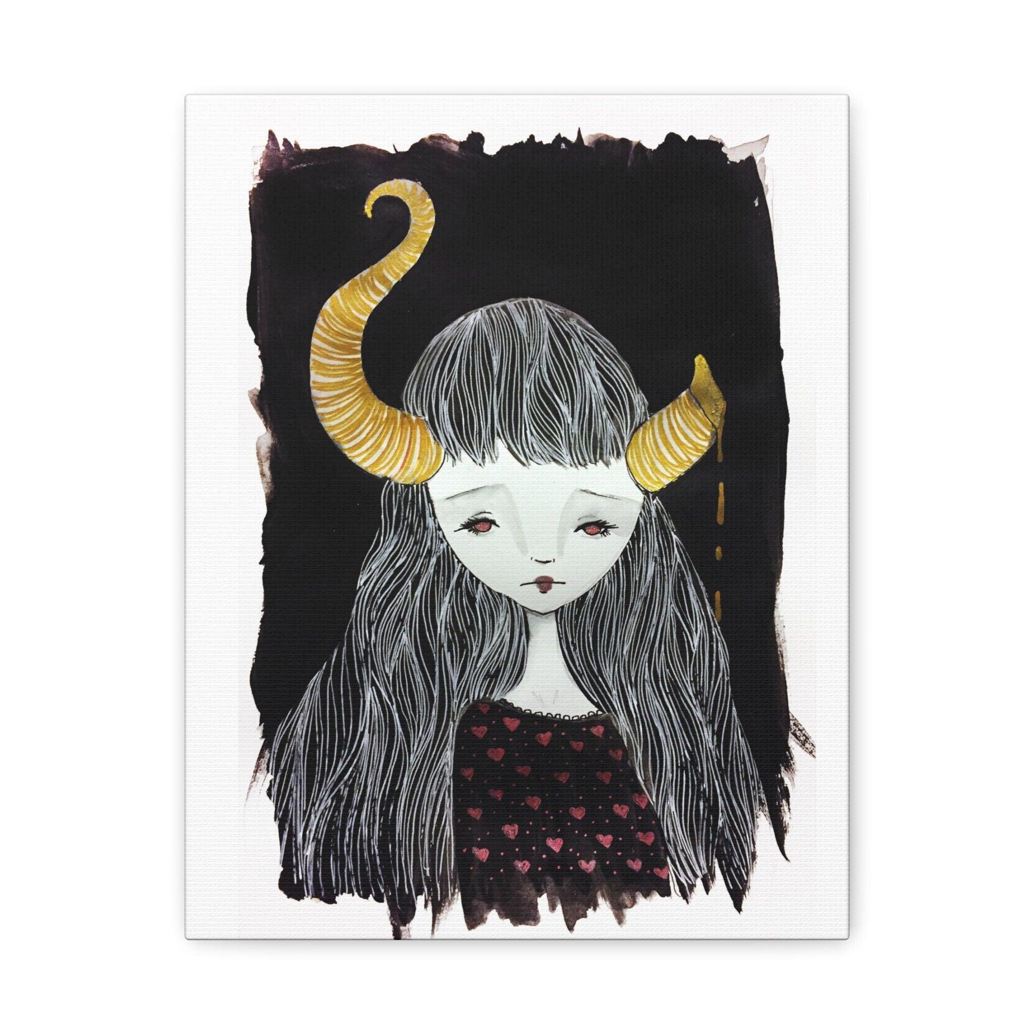 Golden Fawn · Canvas Print