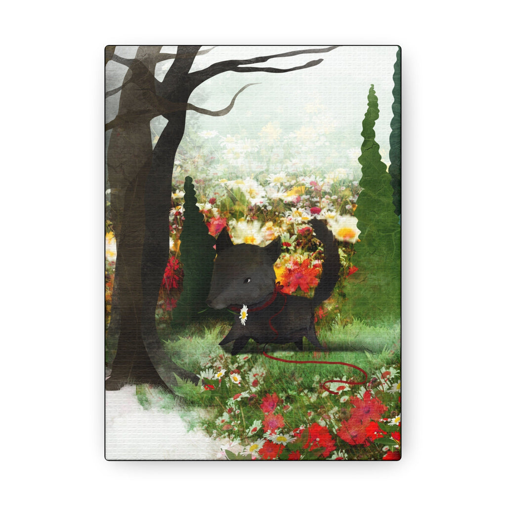 The Wolf · Canvas Print