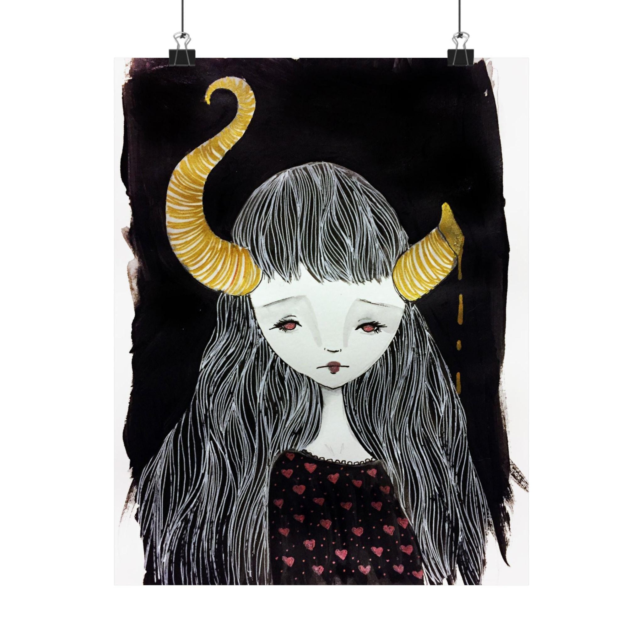 Golden Fawn · Poster Print