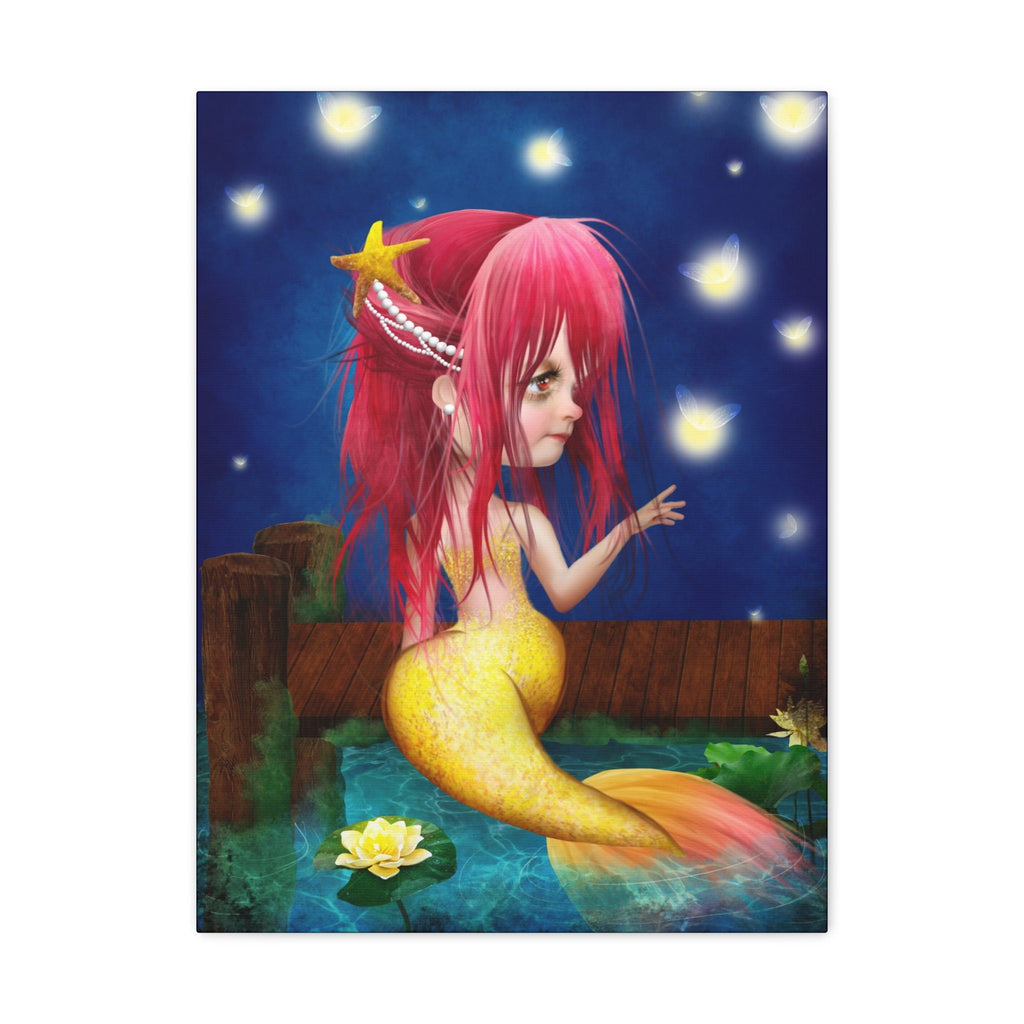 Midsummer Mermaid · Canvas Print