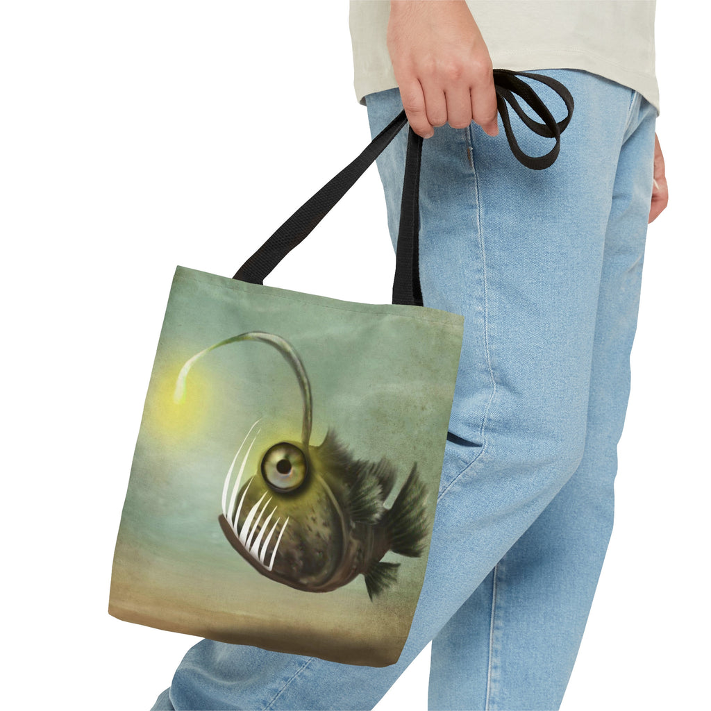 Mr. Fishy on his Own · Tote Bag