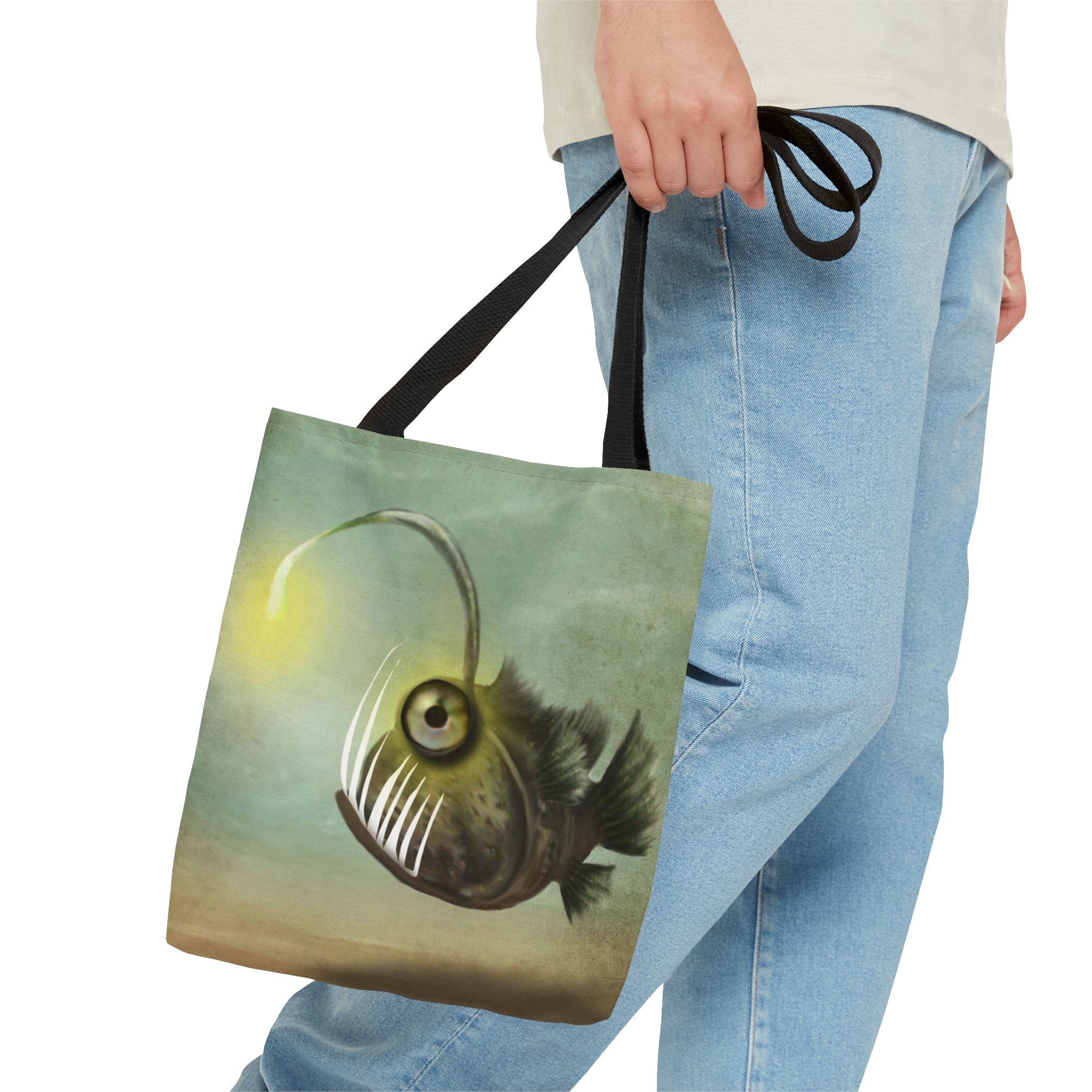 Mr. Fishy on his Own · Tote Bag