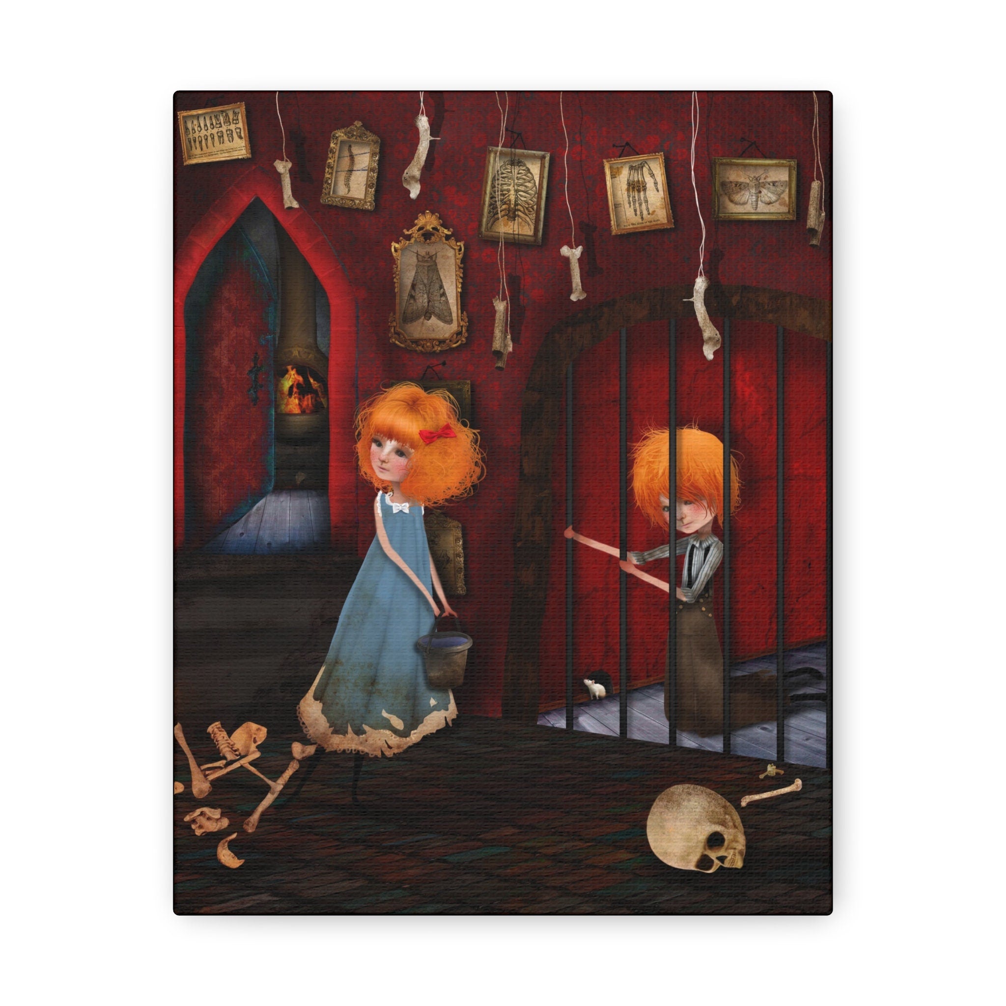 Hansel and Gretel · Canvas Print