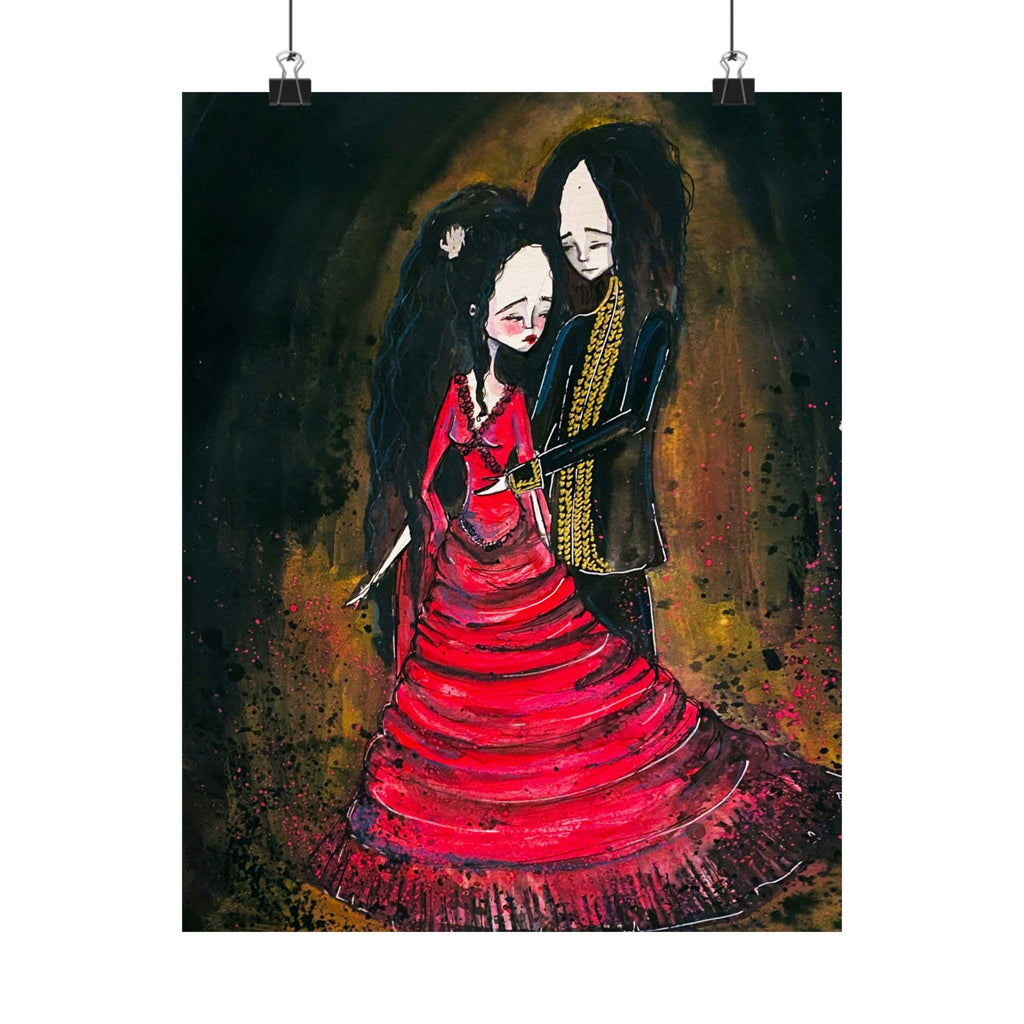 Mina and the Count · Poster Print