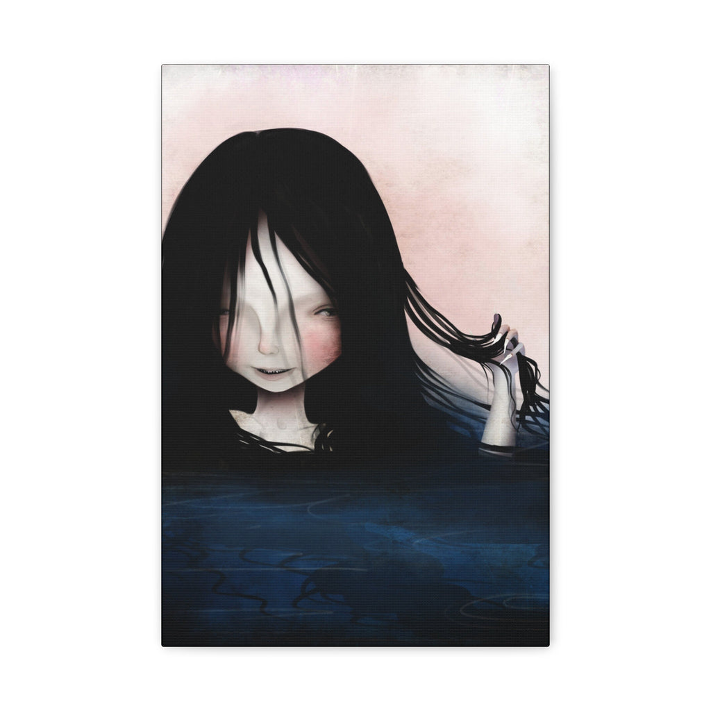 Swim · Canvas Print