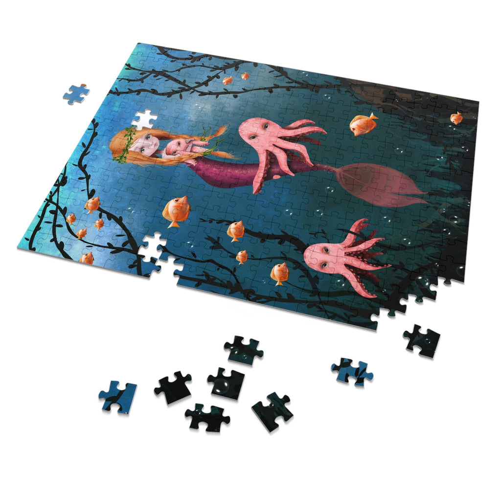 Ginger mermaid · Jigsaw Puzzle