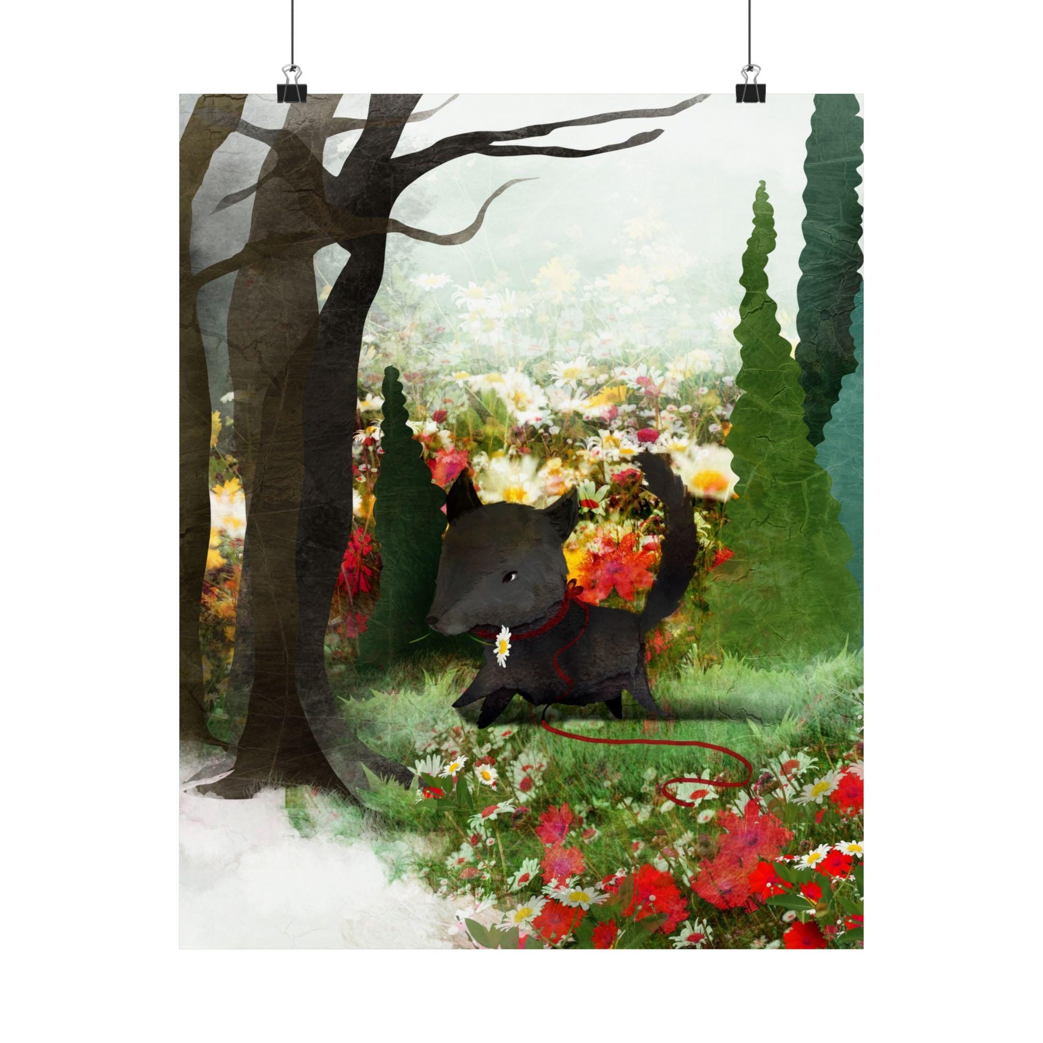 The Wolf · Poster Print