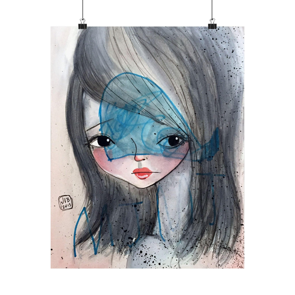 MJ · Poster Print