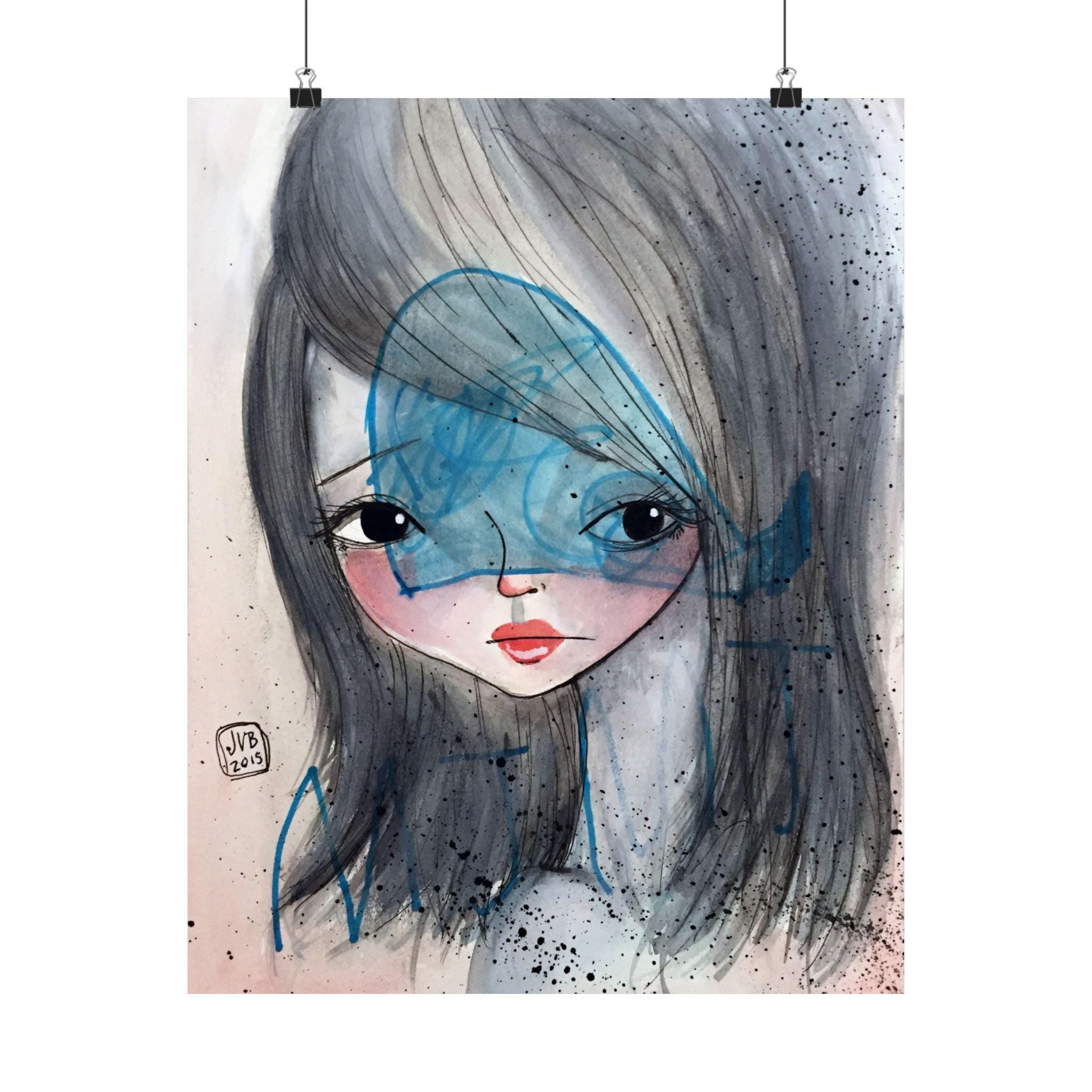 MJ · Poster Print