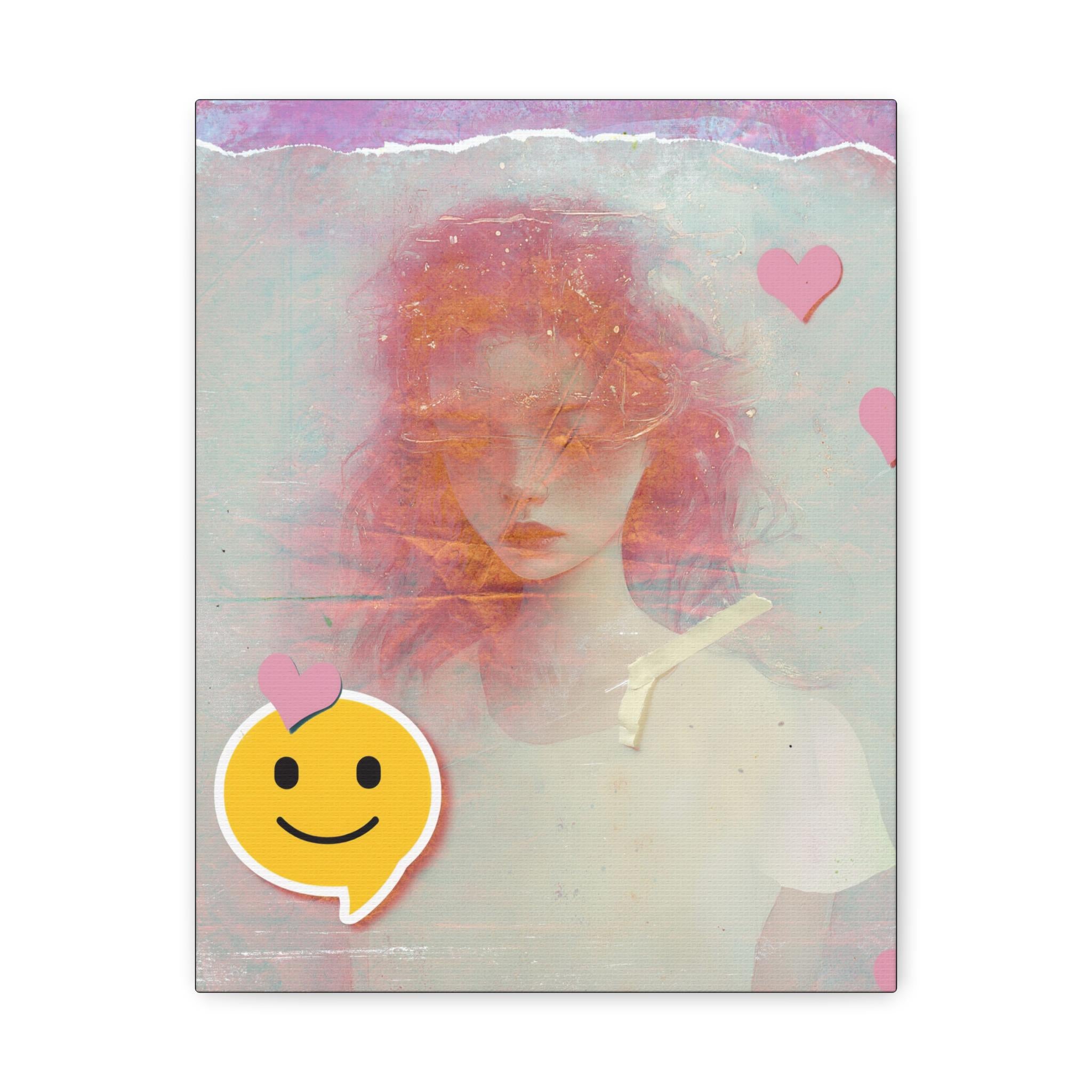 Mutable Modality Pink Museum Wrap · Canvas Print