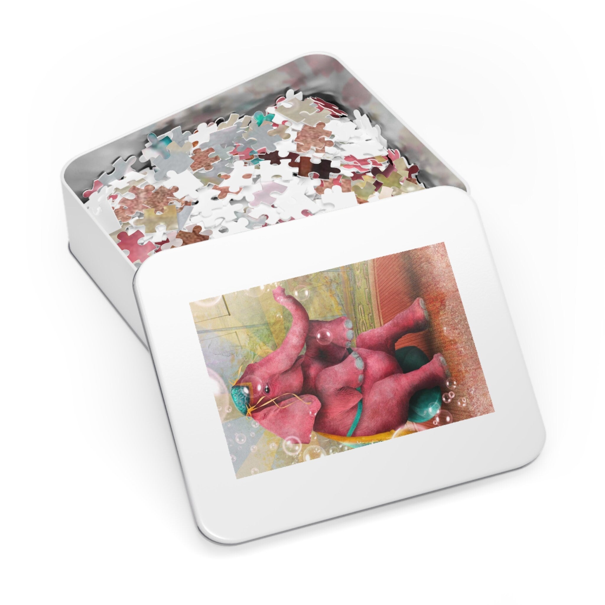 Beatriz the Pink Elephant · Jigsaw Puzzle
