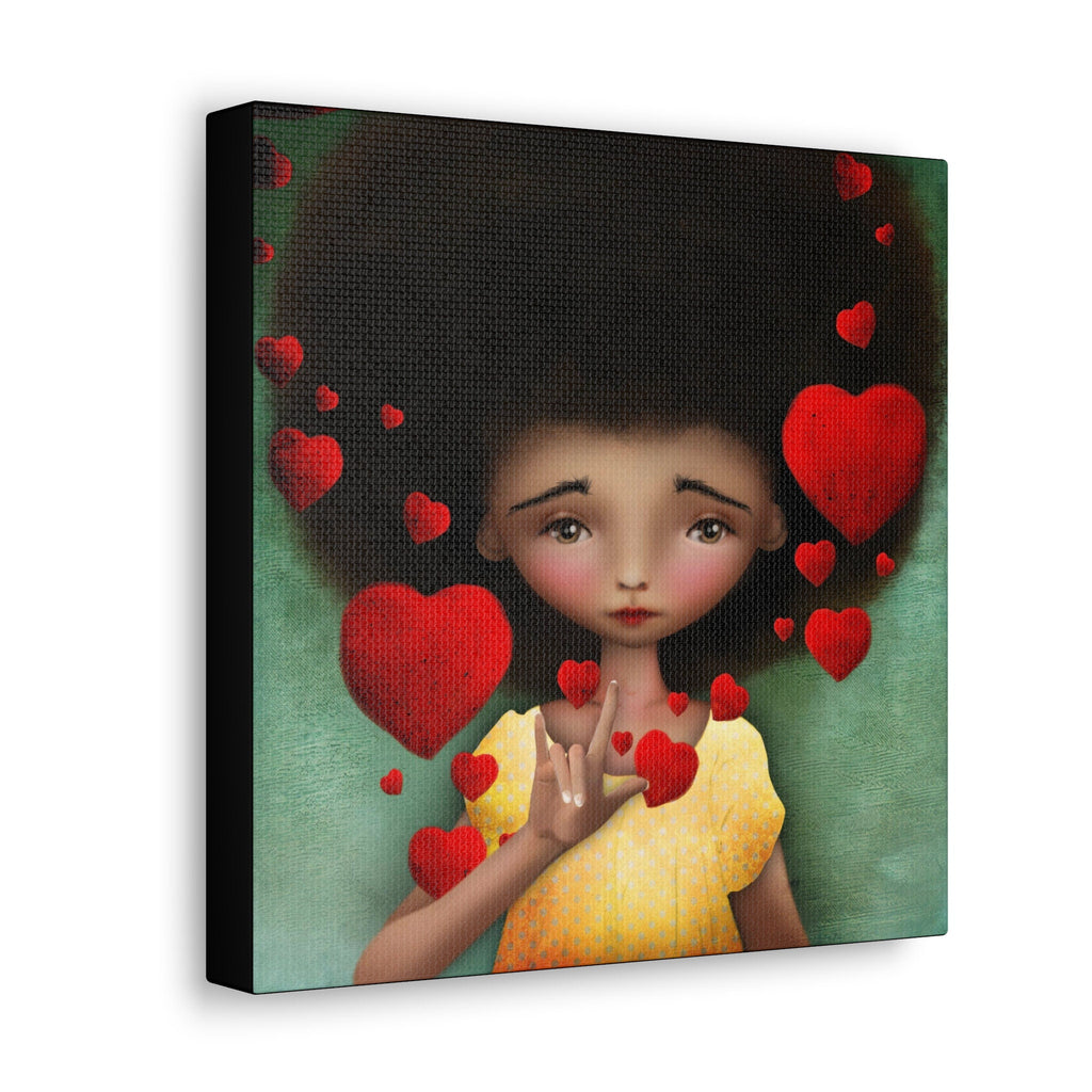 Gesture · Canvas Print