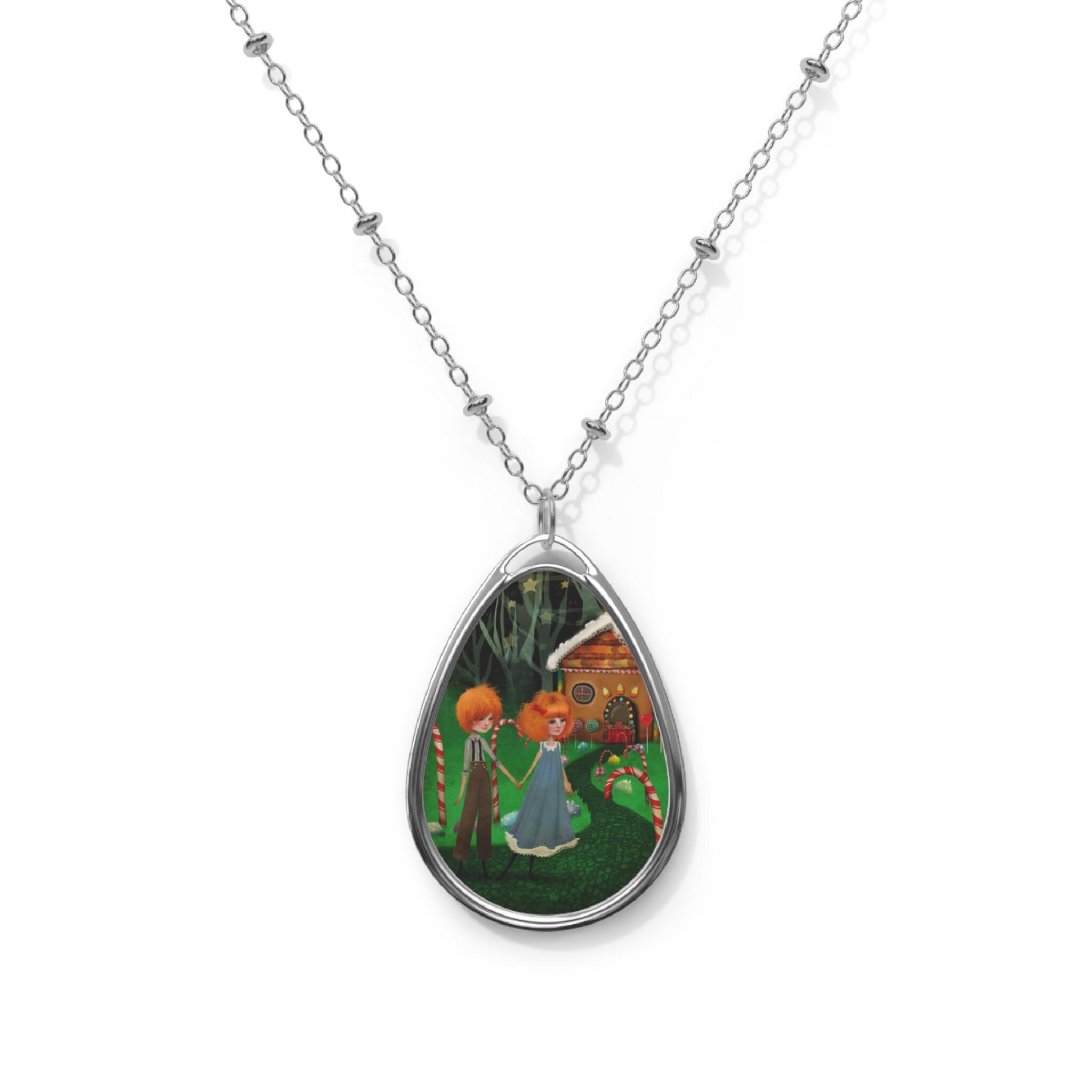 Hansel and Gretel Oval · Necklace