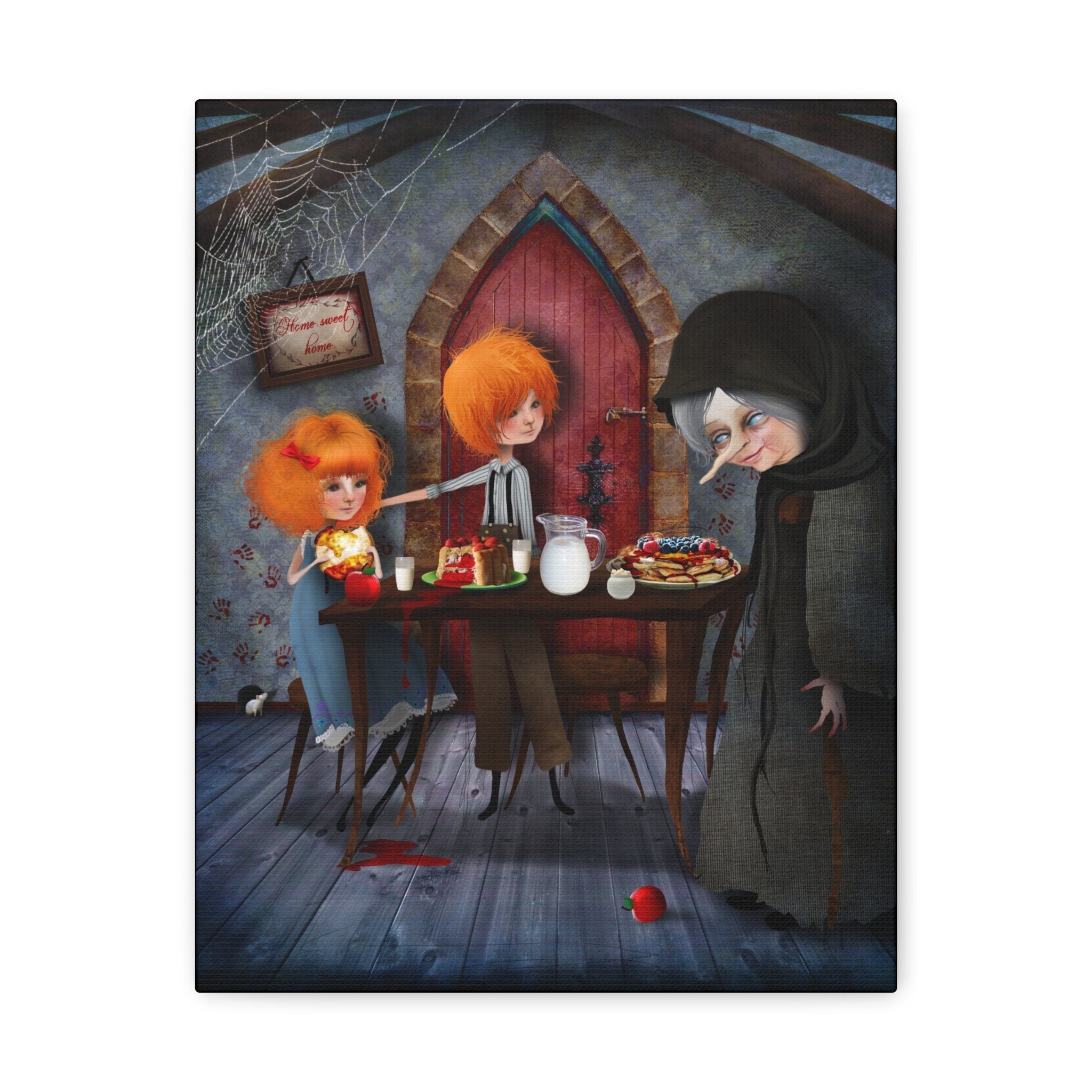 Hansel and Gretel · Canvas Print